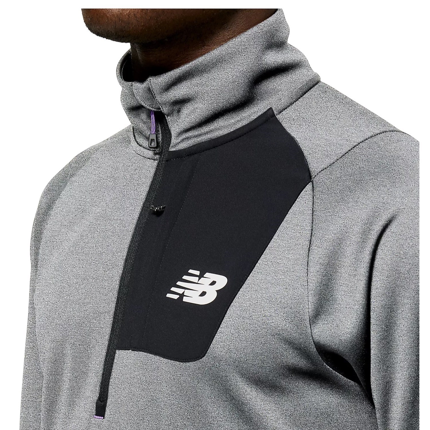 Sweatshirt New Balance Impact Run AT half-zip top 