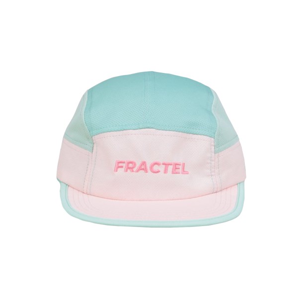 Fractel Lily Edition Running Cap - Pastel Pink/Blue/Green