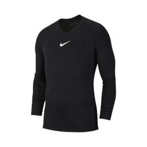 Nike Dri Fit Park First Layer Thermal - Mens Long Sleeves Top - Black