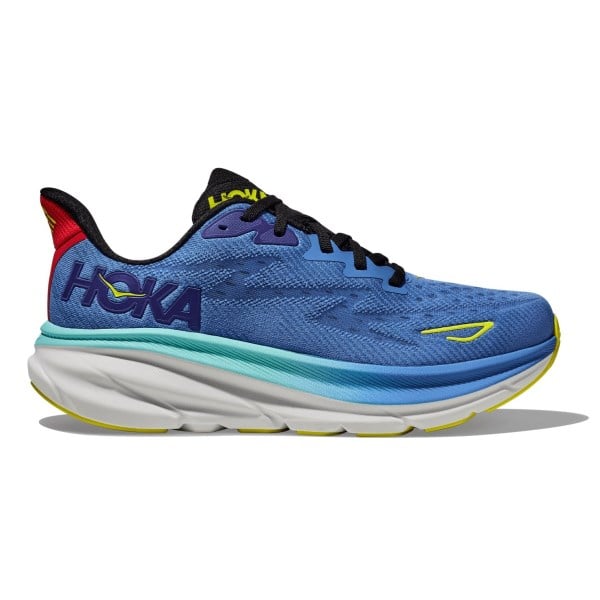 Hoka Clifton 9 - Mens Running Shoes - Virtual Blue/Cerise | Sportitude