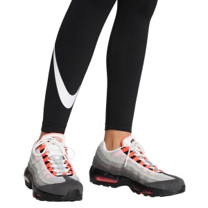 Nike Sportswear Leg-A-See Swoosh Womens Leggings - Black/White