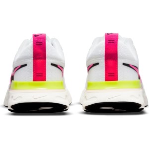 Nike React Infinity Run Flyknit 2 - Mens Running Shoes - White/Black/Sail Pink Blast