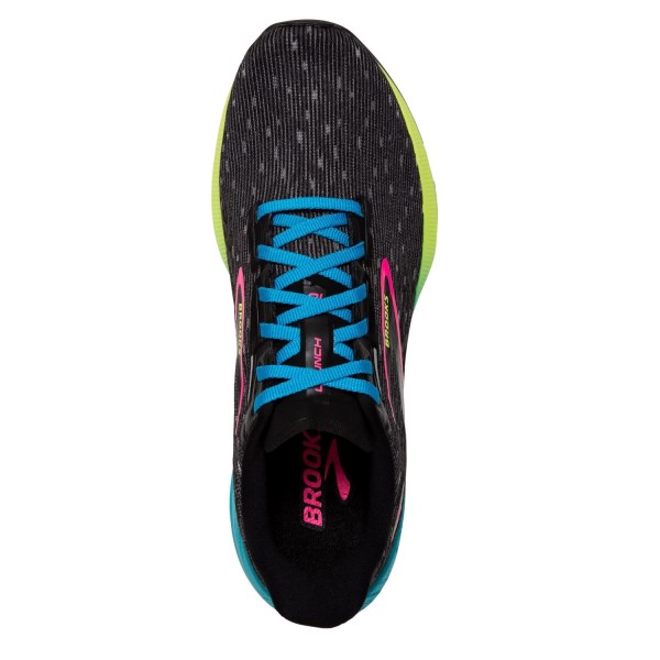 Brooks Launch 10 - Womens Running Shoes - Black/Nightlife/Blue