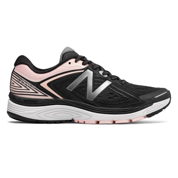 New Balance 860v8 - Womens Running Shoes - Black/Sunrise Glo