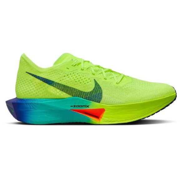 Nike ZoomX Vaporfly Next% 3 - Mens Road Racing Shoes - Volt/Black/Scream Green/Barely Volt