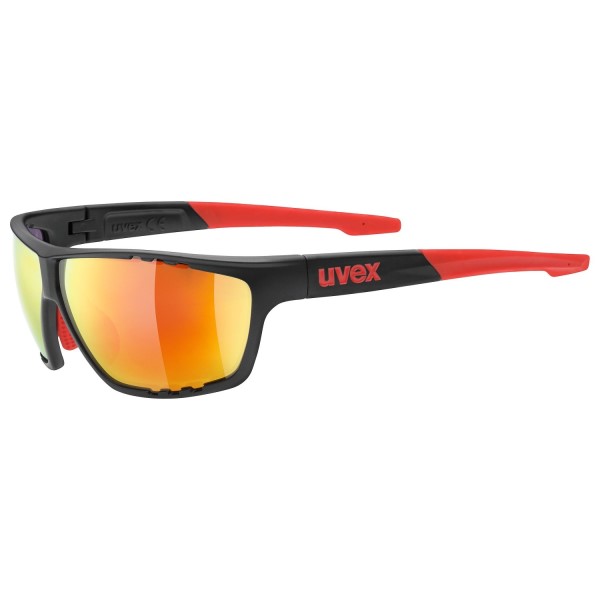 UVEX Sportstyle 706 Mountain Biking Sunglasses - Red