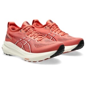 Asics Gel Kayano 31 - Womens Running Shoes - Desert Red/White