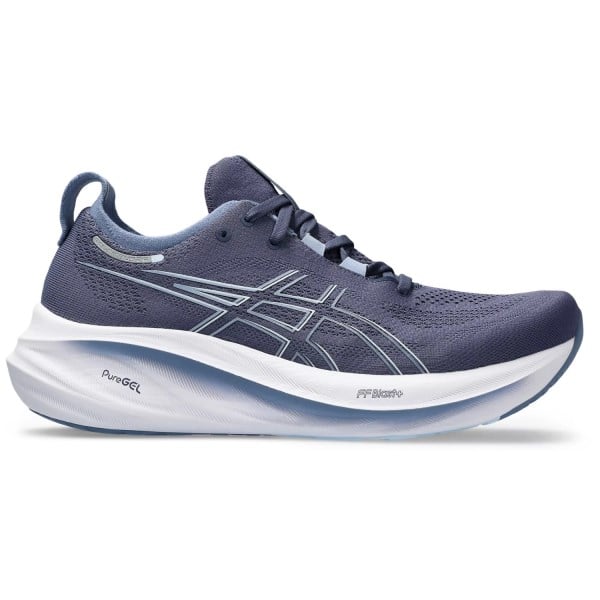 Asics Gel Nimbus 26 - Mens Running Shoes - Thunder Blue/Denim Blue