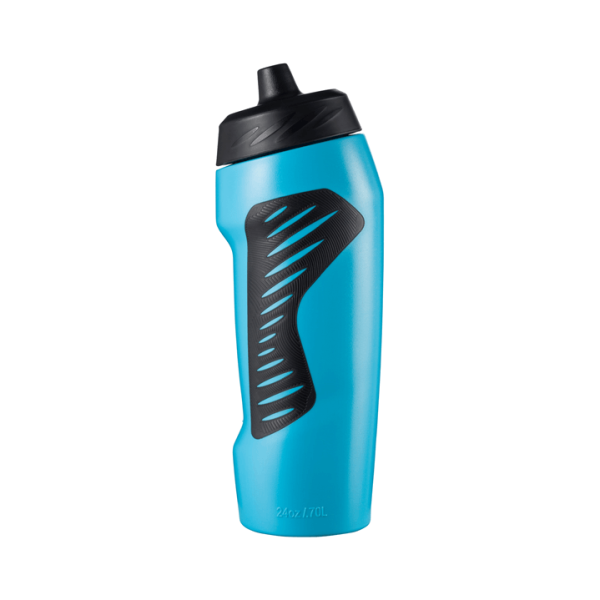 Nike Hyperfuel BPA Free Sport Water Bottle - 946ml - Blue Fury/Black/Iridescent