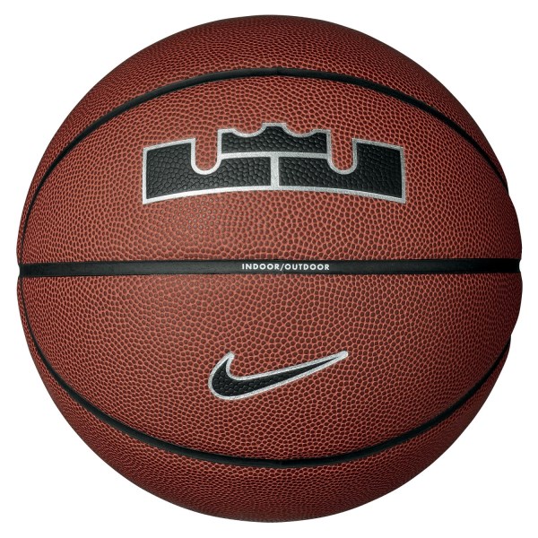 Nike All Court 2.0 LeBron James Basketball - Size 7 - Amber/Black/Metallic Silver