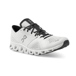 On Cloud X - Mens Running Shoes - White/Black