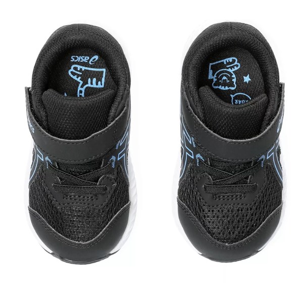 Asics Contend 8 TS - Toddler Running Shoes - Black/Waterscape