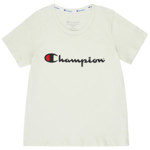 Champion Script Kids T-Shirt - Beige
