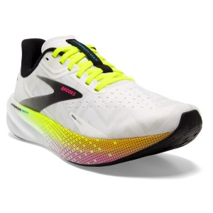 Brooks Hyperion Max - Mens Road Racing Shoes - White/Black/Nightlife