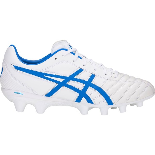 Asics Lethal Flash IT - Mens Football Boots - White/Electric Blue