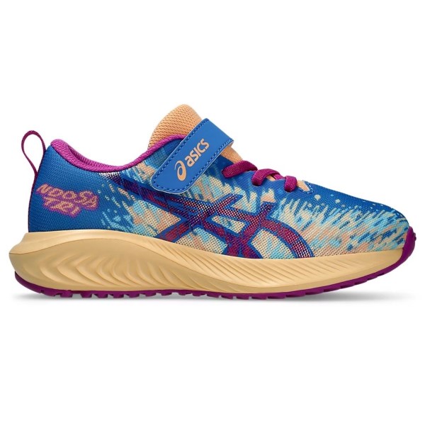 Asics Gel Noosa Tri 16 PS - Kids Running Shoes - Nature Blue/Bold Magenta