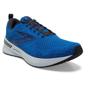 Brooks Levitate GTS 5 - Mens Running Shoes - Blue/India Ink/White