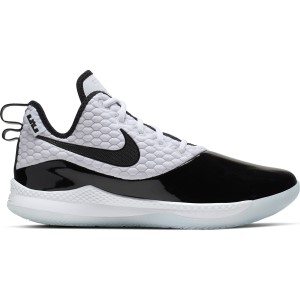 Nike LeBron Witness III PRM - Mens Basketball Shoes - White/Black/Half Blue