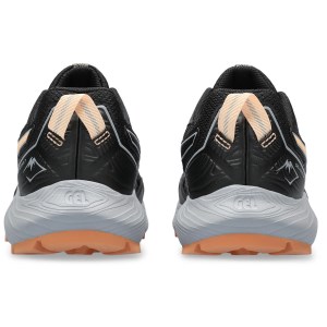 Asics Gel Sonoma 7 - Womens Trail Running Shoes - Black/Apricot Crush