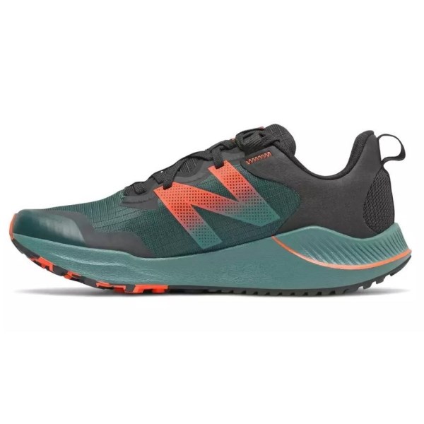 New Balance Nitrel v4 - Mens Trail Running Shoes - Deep Blue/Orange