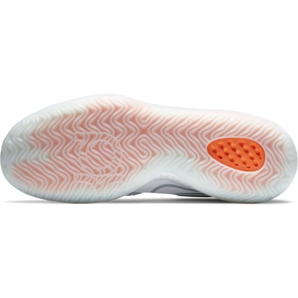 Nike KD Trey 5 VIII - Mens Basketball Shoes - White/Pure Platinum/Total Orange