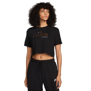 Nike Sportswear Womens Cropped T-Shirt - Black