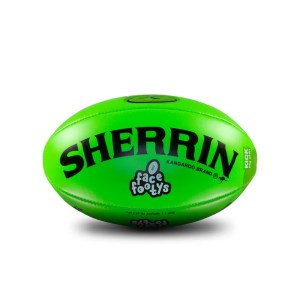 Sherrin Super Soft Touch Face Footy  - Dukes - Size 1 - Green