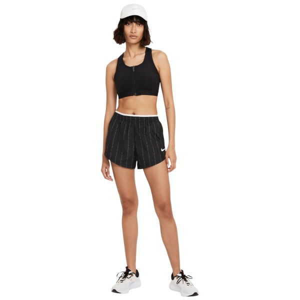 Nike Dri-Fit Tempo Luxe Icon Clash Womens Running Shorts - Black/White