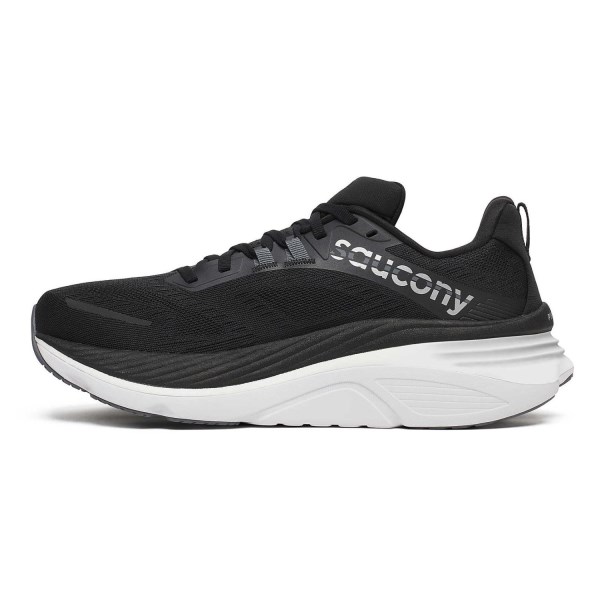 Saucony Hurricane 24 - Mens Running Shoes - Black/Carbon