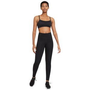 Nike One Mid-Rise Womens Training Tights - Plus Size - Black