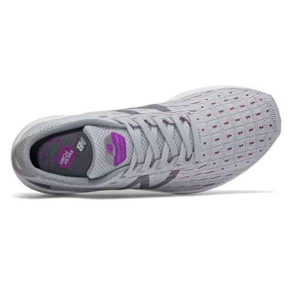 New Balance Fresh Foam Zante Pursuit - Womens Running Shoes - Grey/Purple