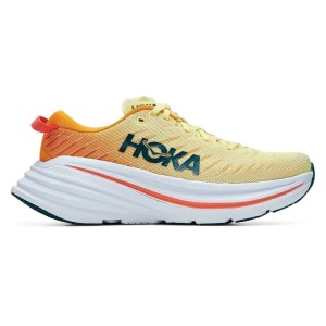 Hoka Bondi X - Mens Running Shoes - Yellow Pear/Radiant Yellow
