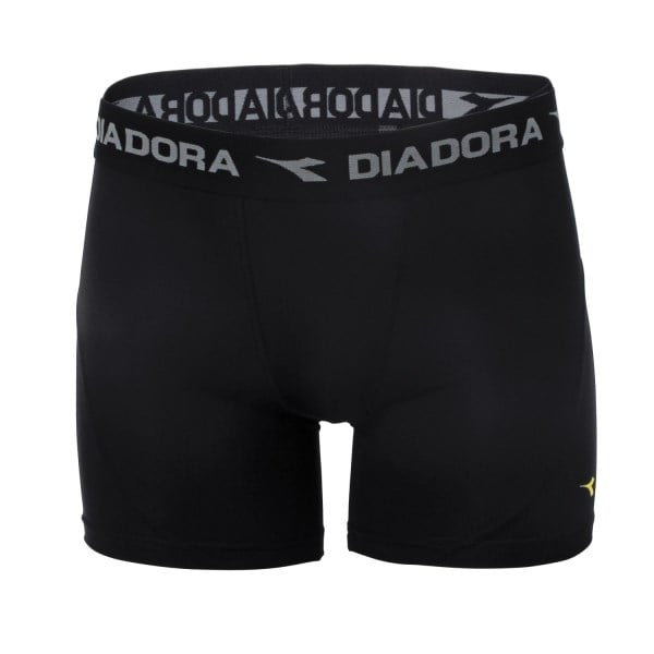 Diadora Mens Compression Half Shorts - Black