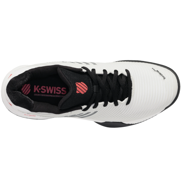 K-Swiss Hypercourt Express 2 - Mens Tennis Shoes - Barely Blue/Black/Poppy Red
