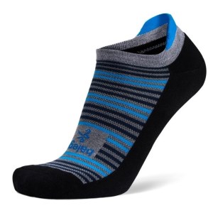 Balega Limited Edition Hidden Comfort No Show Running Socks - Black/Grey