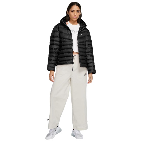 Nike Sportswear Down-Fill Windrunner Womens Jacket - Black/White