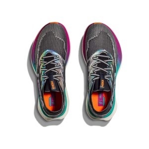 Hoka Cielo X1 - Unisex Running Shoes - Black/Electric Aqua