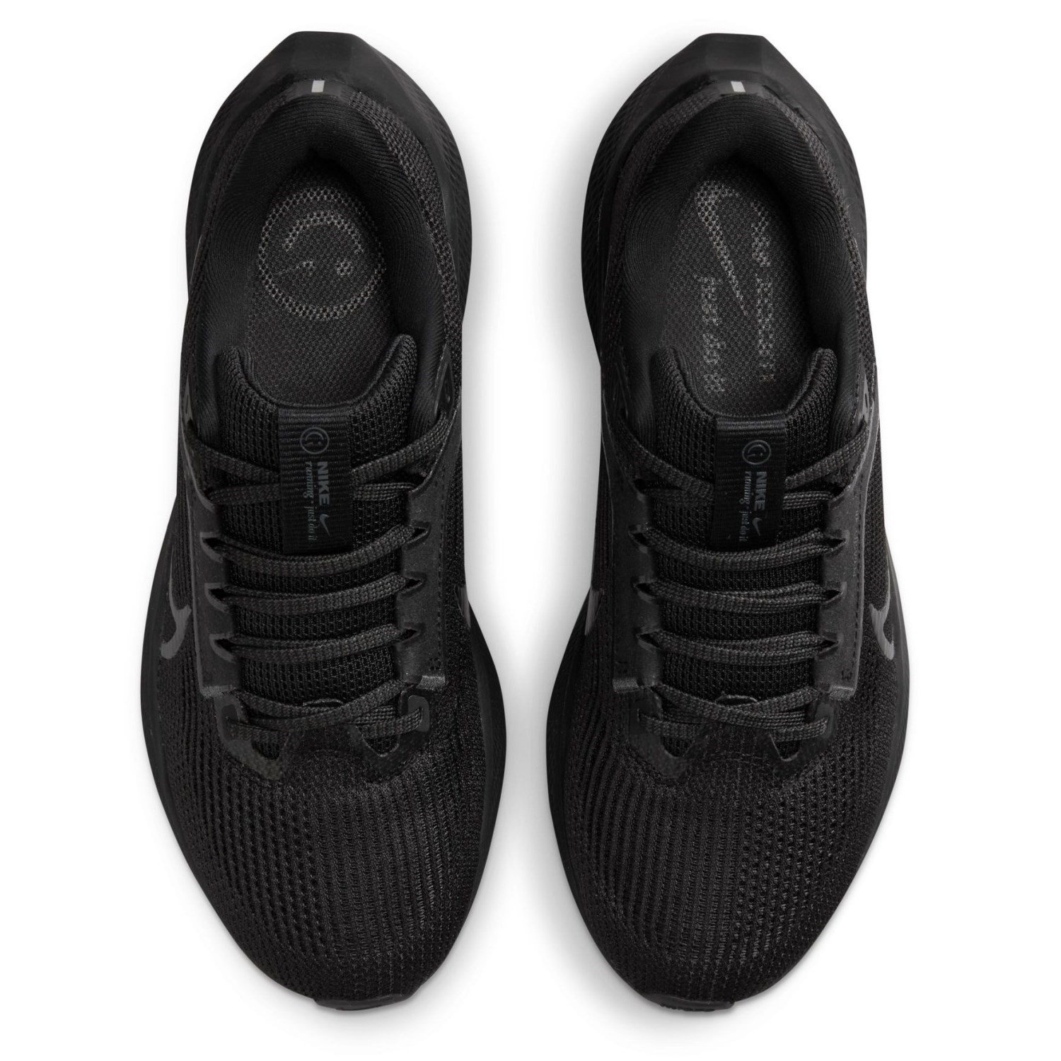 Nike Air Zoom Pegasus 40 - Womens Running Shoes - Black/Black ...