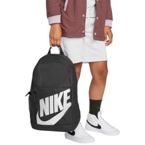 Nike Elemental Kids Backpack Bag - Dark Smoke Grey/Metallic Silver