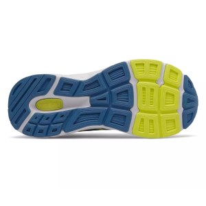 New Balance 680v6 - Kids Running Shoes - Black/Oxygen Blue/Sulphur Yellow