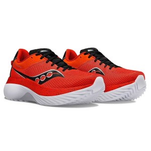 Saucony Kinvara Pro - Mens Running Shoes - Infrared/Black