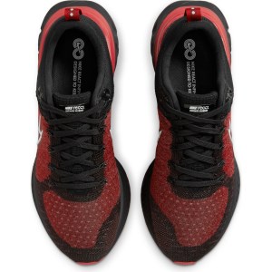 Nike React Infinity Run Flyknit 2 - Mens Running Shoes - Black/White/Gym Red