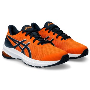 Asics GT-1000 12 GS - Kids Running Shoes - Bright Orange/French Blue