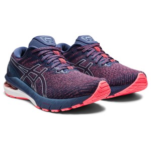 Asics GT-2000 10 - Womens Running Shoes - Blazing Coral/Thunder Blue