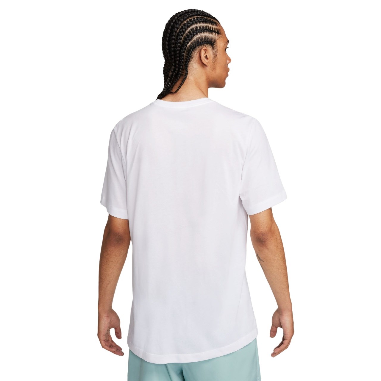 Nike Dri-Fit Mens Running T-Shirt - White | Sportitude