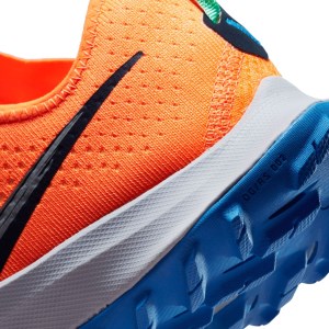 Nike Air Zoom Terra Kiger 7 - Mens Trail Running Shoes - Total Orange/Obsidian/Signal Blue