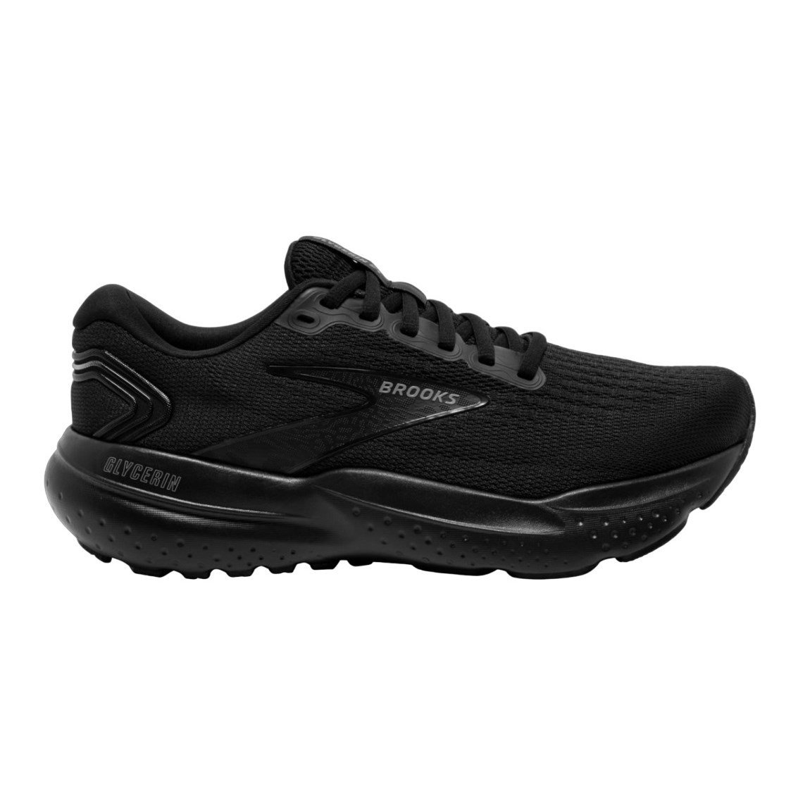 Brooks Glycerin 21 - Mens Running Shoes - Black/Black/Ebony | Sportitude