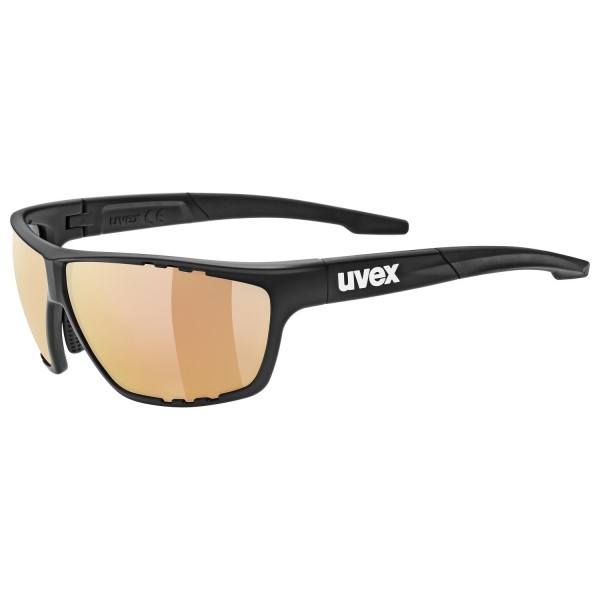 UVEX Sportstyle 706 Colour-Vision Variomatic Light Reacting Mountain Biking Sunglasses - Black