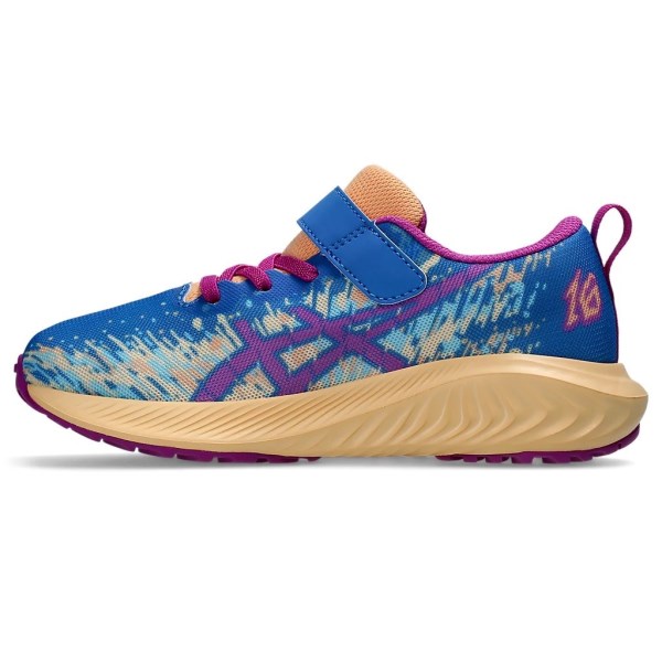 Asics Gel Noosa Tri 16 PS - Kids Running Shoes - Nature Blue/Bold Magenta