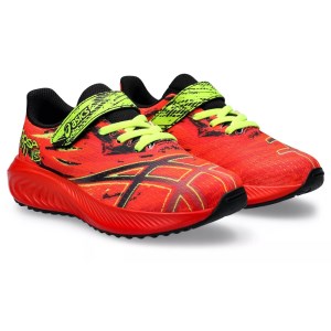 Asics Gel Noosa Tri 15 PS - Kids Running Shoes - Sunrise Red/Black